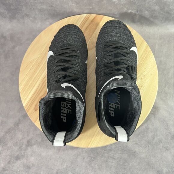 Nike Alpha Menace Elite 2 WD P FlyKnit Black Shoes BV3298-001 Mens 11.5 WIDE main image 4